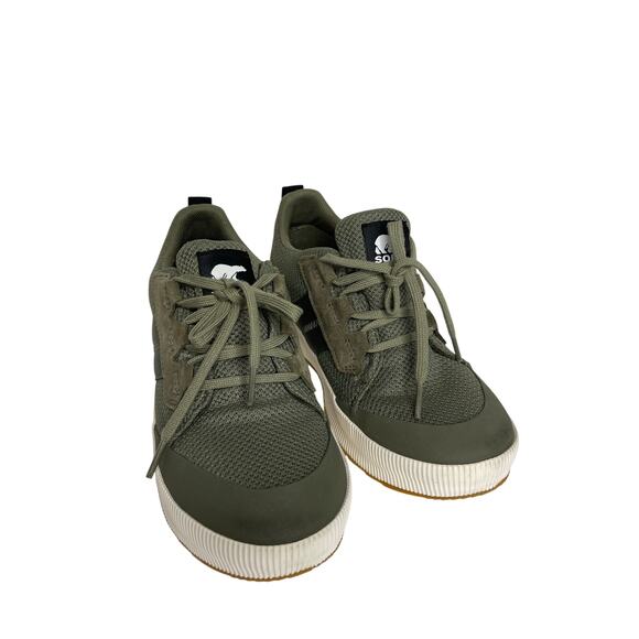 Sorel Shoes - Sorel women’s Out N About III waterproof low sneakers olive green size 8